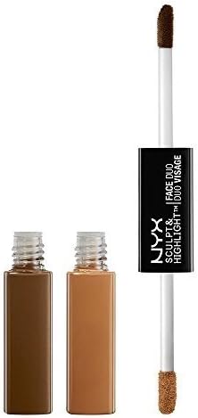 NYX Cosmetics NYX Sculpt &amp; Highlight Face Duo - Espresso/Honey- SHFD06
