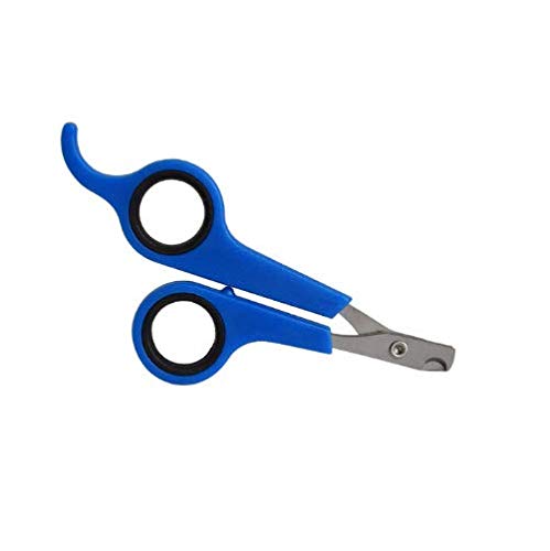 AoE Performance Blue Pet Nail Clippers Dog Cat Rabbit Bird Guinea Pig Ferret Budgie Claw Trimmers Scissors
