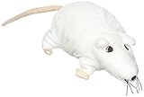 White - Ikea Gosig Ratta Rat Mouse Stuffed Animal Soft Toy, 9 in. by Ikea
