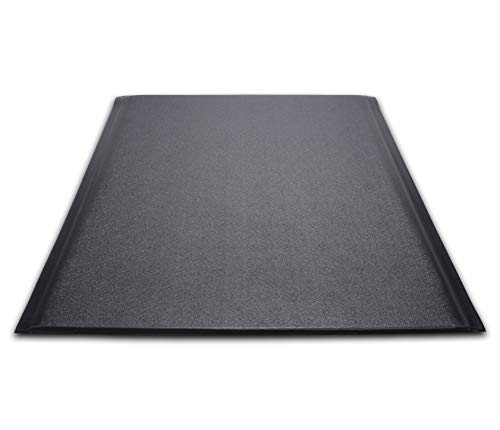 Guardian Soft Step Supreme Anti-Fatigue Floor Mat, Vinyl, 3'x5', Black Pebble Texture