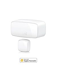 Elgato Eve detector de puerta y ventana, sensor de contacto inalámbrico, bajo consumo de energía Bluetooth