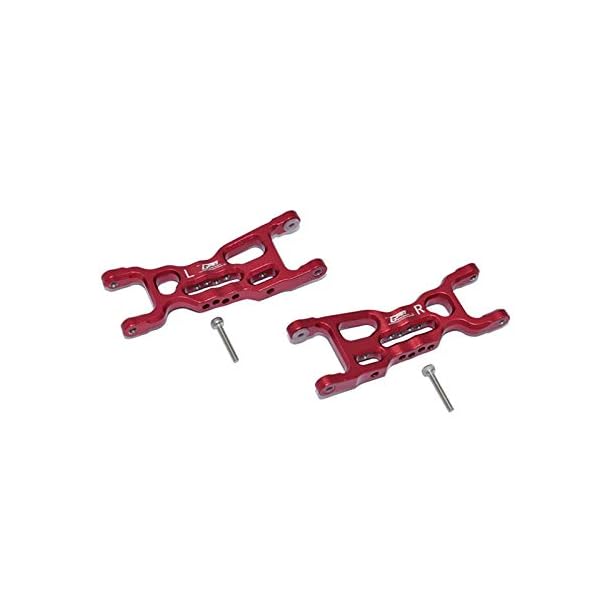 Hrsptudorc Unterer Vorderer Schwenk Arm Aus Metall für LOSI 1/18 -T 2.0 2WD Stadion LKW RC Auto Upgrades Teile, 2
