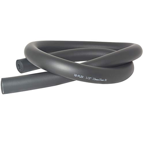 AC Insulation Foam Tubing 1/2 Inch ID, 6 Feet Water Resistant