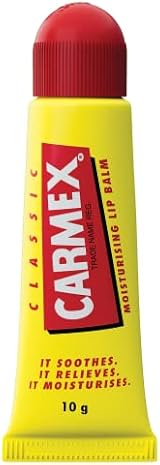 Carmex Lip Balm Pouch Classic Tube Strawberry Stick SPF15 Softens Hydrates view 3