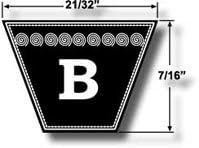 B38 Kevlar V Belt (6940)