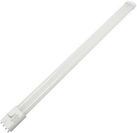 Lunera 23 Watt, Cool White 4-Pin Non-Dimmable Ballast Bypass Long Single Twin Tube PL-L LED 2G11 Base Bulb