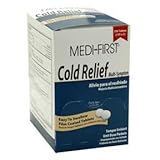 Medique Medi-First 82248 Multi Symptom Cold Relief Coated Tablets, 125-Packets