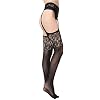 QiFei Holle Jacquard sexy kousen netkousen – zonder bandjes – lingerie van kant dames aantrekkelijke jarretelkousen met…