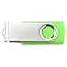 1GB USB 2.0 Flash Memory Drive Thumb Stick Swivel Design (Green 1pc)