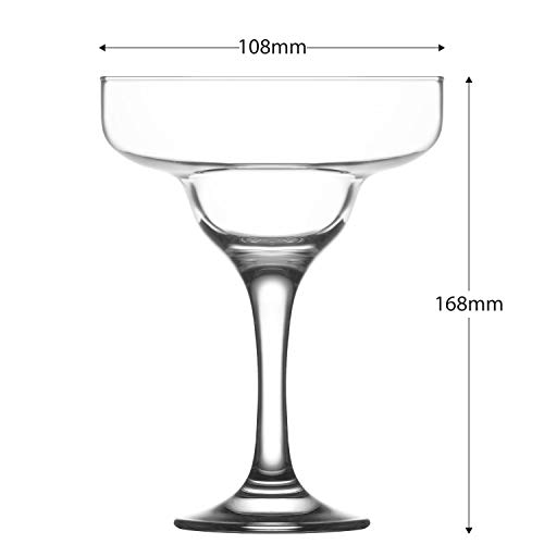 LAV Misket Margarita Party Glasses 10.1 oz, Set of 6