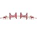 Hape Wooden Railway Extended Double Suspension Bridge Train Set