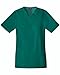 Cherokee Workwear Scrubs Tall Unisex V-neck Top, Hunter, Large/Tall