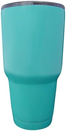 Last day of Flash Sale! Minimalist 30 Oz. Stainless Steel Double Wall Insulated Tumbler (Aquamarine)