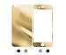 iPhone 7 Plus Screen Protector, Elobeth iPhone 7 Plus Tempered Glass Screen Protector Front and Back Mirror Effect Screen Protection 9H 2.5D HD Gold