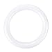 Craft Foam Wreath - 4-Pack Polystyrene Foam Ring for DIY Arts and Crafts, Floral Projects, Wedding and Home Decorations, 13.7 x 13.7 x 1.7 inches