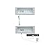 Sanus ELM806-W1 in Wall Power Solution White