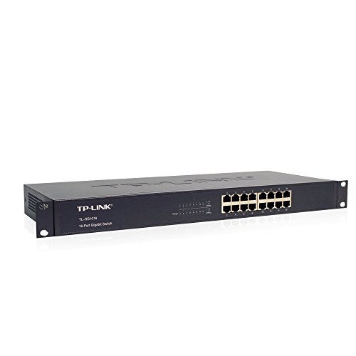 TP-Link 16-Port Gigabit Ethernet Unmanaged Rackmount Switch (TL-SG1016)