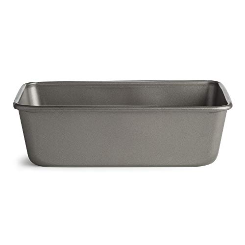 Cooking Light 9.25 Inch x 5.25 Inch Non-Stick Carbon Steel Bread Meat Loaf Pan Baking Dish, Gray - Thumbnail 5