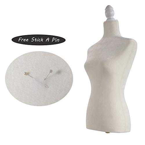 5 Bonnlo+Female+Pinnable+Mannequin+Wooden