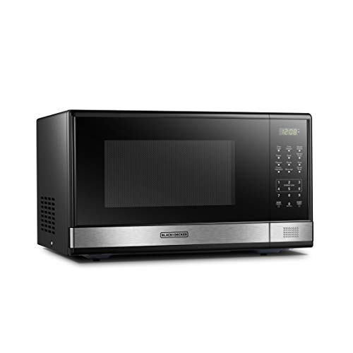 4 BLACK+DECKER+EM031MB11+Microwave+Push+Button