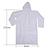 Acutech Rain Poncho Family Pack for Woman/Man Lightweight and Durable-EVA Material-Clear/White Color 1 Pack