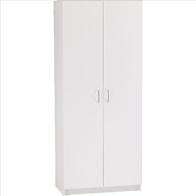 Ameriwood Double Door Pantry, 30-Inch Wide, White