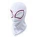 2018 Anime White Cosplay Mask Lycra Soft Elastic Breathable Full Head Hood Halloween Adult Kids