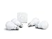 Philips Hue White 3rd Generation A19 Dimmable Smart LED 4-Bulb Kit with 2nd Gen Bridge (Renewed)