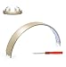 Solo 3 Headband Replacement Headphone Top Head Arch Band Repair Parts Compatible with Beats Solo3 Solo 3 Solo 2 Wireless On-Ear Headphones (Gold)