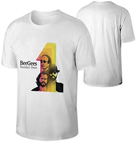 Bee Gees Number Ones Mens T Shirts Men's Tees White
