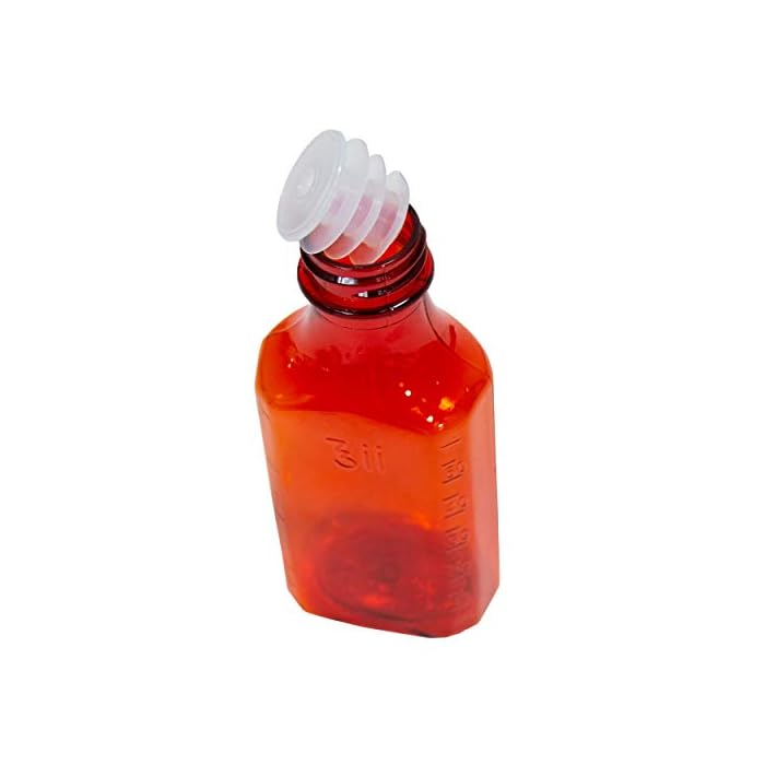 GMS Press in Bottle Adapter Plug for Oral Medication Syringes and