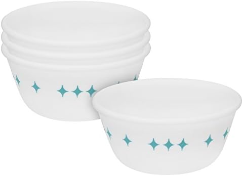 Vintage Charm Rise and Shine 6-oz Pinch Bowls, Set of 4
