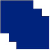 SISER EasyWeed Heat Transfer Vinyl HTV for T-Shirts 12 x 12 Inches 3 Precut Sheets (Royal Blue)
