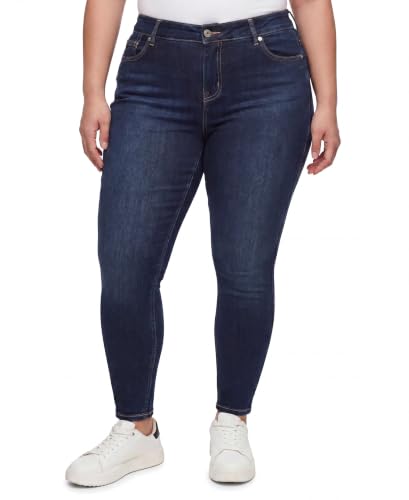 Torrid Women's Plus Size Bombshell High-Rise Skinny Jean, Canary Wharf, 20 Tall at Amazon