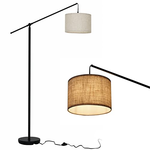 SURAIELEC Arc Floor Lamp, Overhang Cantilever Standing Floor Lamp for