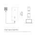 HAME Wireless Wi-Fi Router,Wireless Travel Router,Wi-Fi Media Sharing for U Disk External Storage Space 4400mAh External Battery Charger