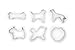Fox Run Dog Cookie Cutter Set