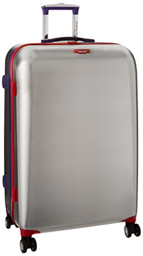 American tourister metallic disco spinner 28, silver/ra…