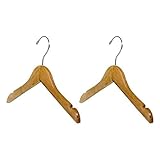Richards Homewares -Wood Children's Shirt / Coat Hangers (Set of 12)