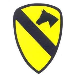 Amazon.com: 1ST CAVALRY DIVISION EMBLEM "THE FIRST TEAM" MILITARY ...