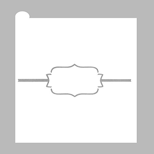 Birthday Wishes Prettier Plaques Cookie Stencil Set by Julia Usher