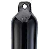 Taylor Made Products 31723 Hull Gard Inflatable Vinyl Boat Fender, 6.5 x 23 inch, Black