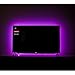 HAMLITE TV LED Backlights for 50 to 55 Inch TV, 11.5Ft LED Strip Lights Syn on/Off with TV, 16 Colors Changing Bias Lighting, Under TV Stand Work Space LED Background Ambient Lighting
