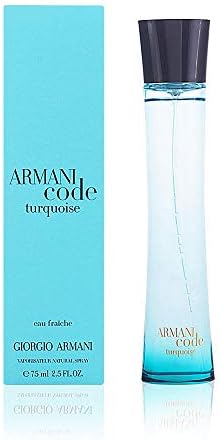 Armani Armani Code Turquoise Eau De Toilette For Women 25 Oz