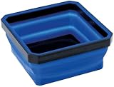 Laser 8360 Magnetic Foldable Parts Tray Blue - Small Tools Fixings Storage view 2