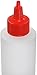 6-pack Plastic Squeeze Bottles for Sauces - 8oz Condiment Squeeze Bottles for Liquids - BPA Free Squirt Bottle with Twist Cap - Ketchup, Syrup, Oil, Dressings, Honey & Arts and Crafts