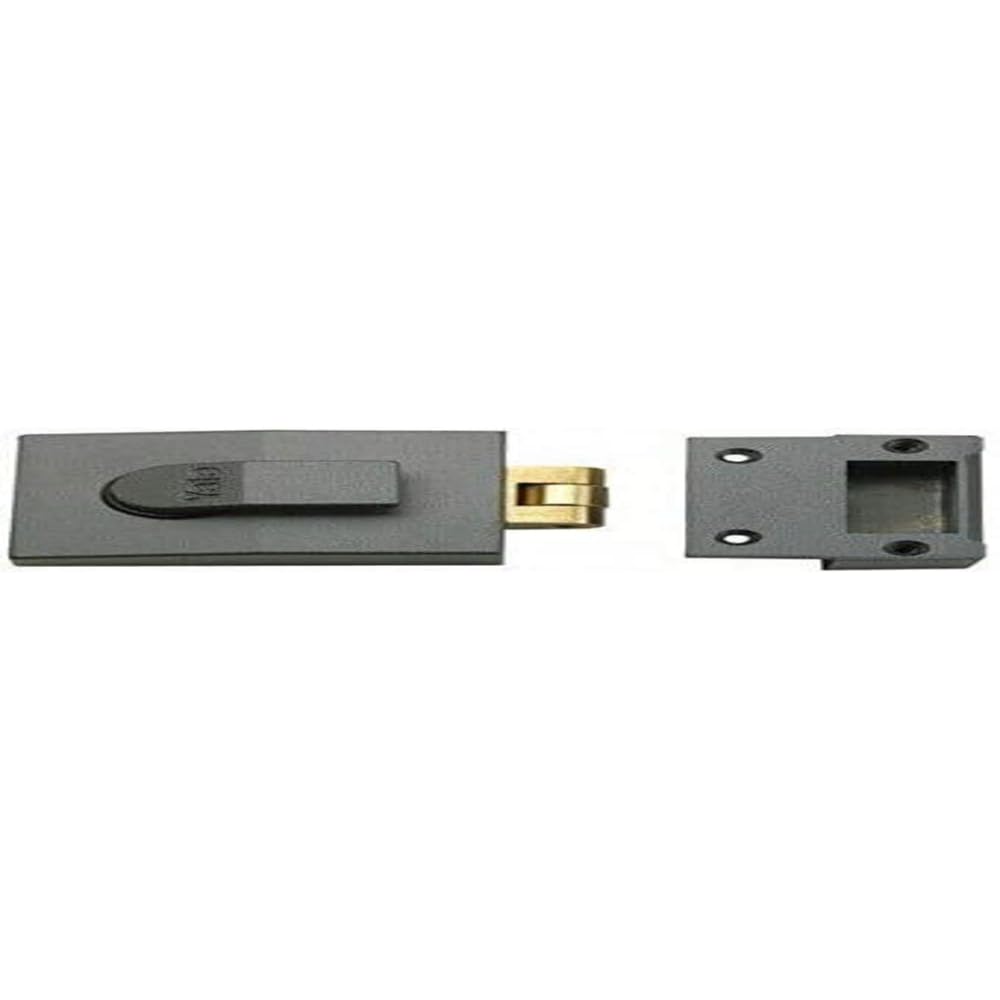 Yale B-81-DMG-60 Nightlatch Case Only with Rollerbolt, Standard Security, Dark Metallic Finish, 60 mm Backset