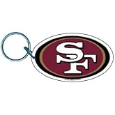 WinCraft San Francisco 49ers Team Logo Premium Acrylic Keychain