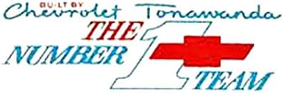 1965 1966 1967 1968 1969 1970 1971 1972 1973 1974 CORVETTE VALVE COVER DECAL - STICKER - "#1 TEAM TONAWANDA" For Big-Block 350 ci, 454 ci Engines