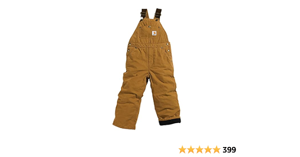 Carhartt Big Boys' Washed Duck Bib 